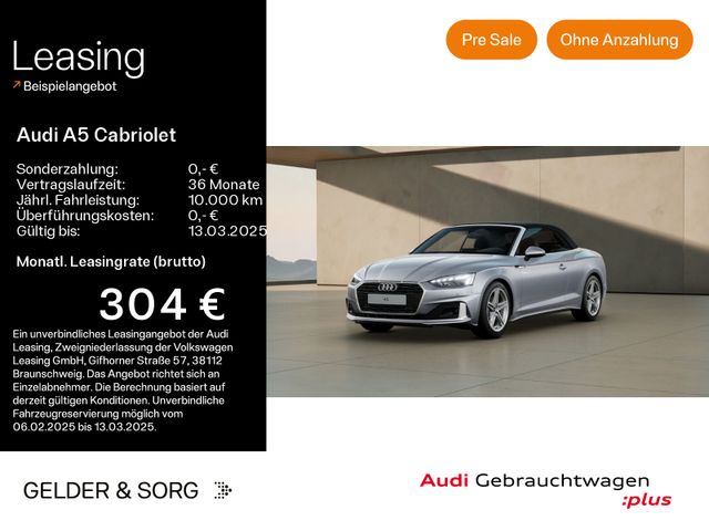 Audi A5 Cabriolet Advanced 35 TDI Matrix*Navi*AHK*