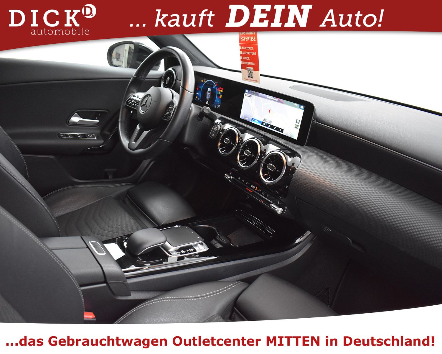 MERCEDES-BENZ A 180d 7G-DCT Style LEDER+NAVI+KAMER+TEMP+PARKAS - Image 12