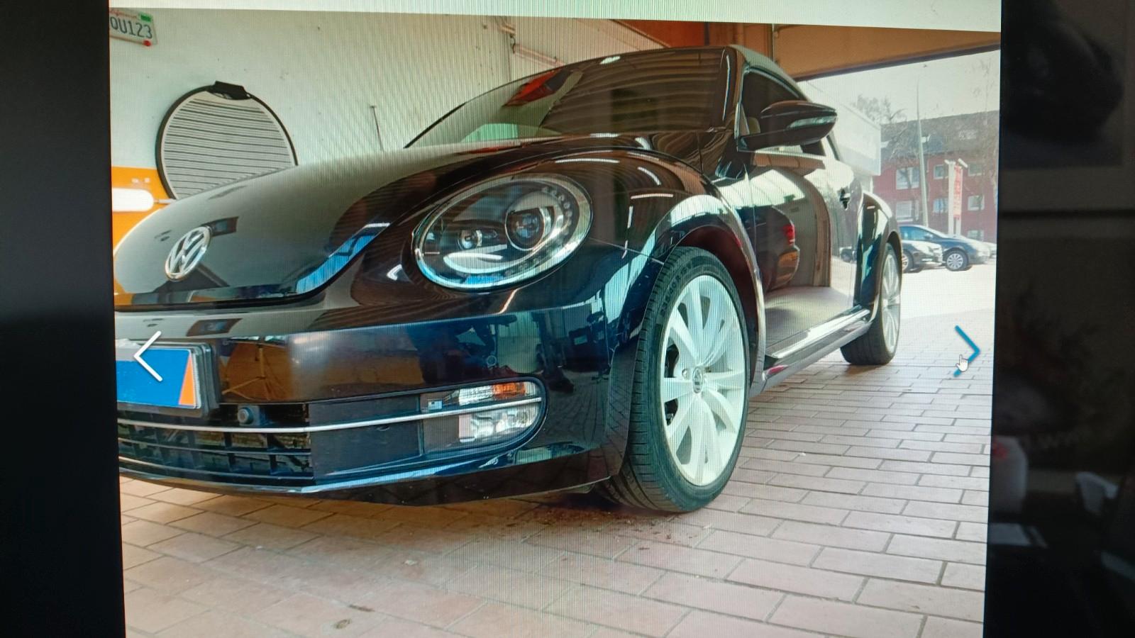 Volkswagen Beetle Cab. Excl Design,Leder,Xenon,DSG,Service!