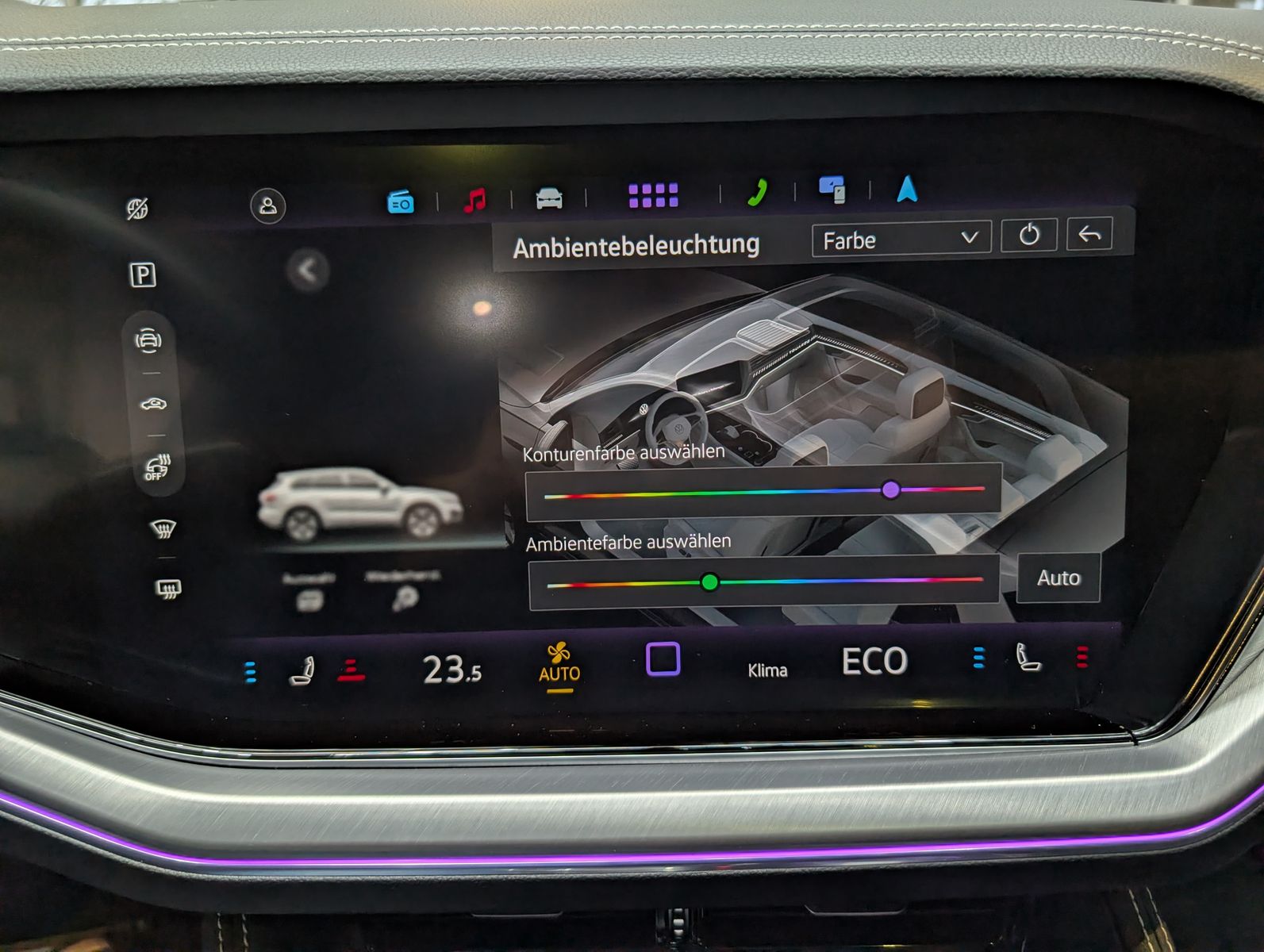 Fahrzeugabbildung Volkswagen Touareg 3.0TDI 4M R-Line VOLL Black 22" UPE 114T