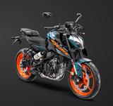 KTM 125 Duke blue 2025 + Quickshifter + 4 Jahre Gara - KTM BLAU