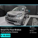 Smart ForFour BRABUS 0.9 Turbo twinamic Xclusive - Smart ForFour: Brabus Xclusive