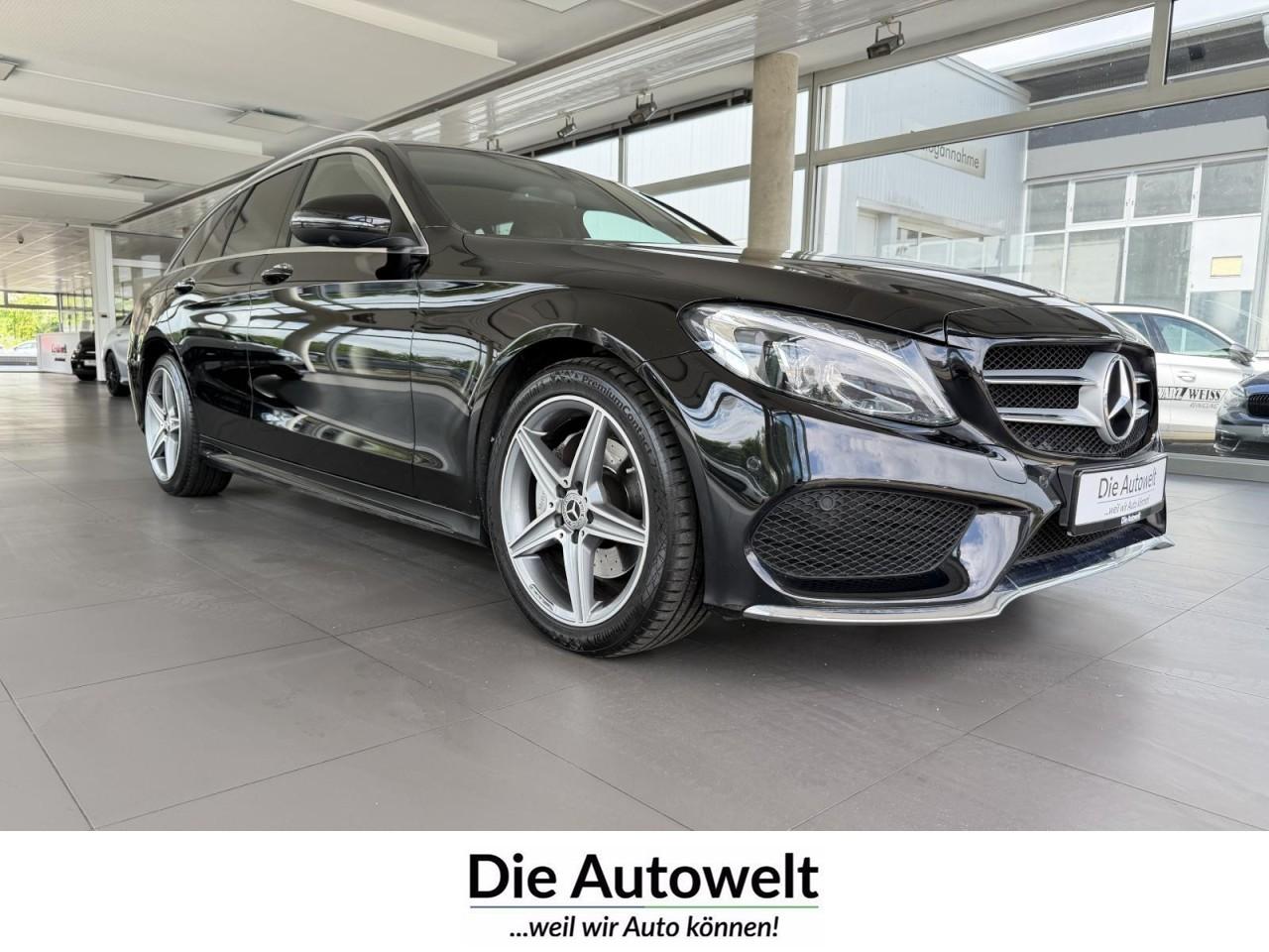 Mercedes-Benz C 180 T CGI AMG LINE LEDER NAVI LED GRA GBA SHZG