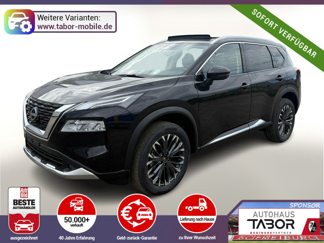 Nissan X-Trail Tekna Pano 4xSHZ HUD PrivG LED UVP-39%*