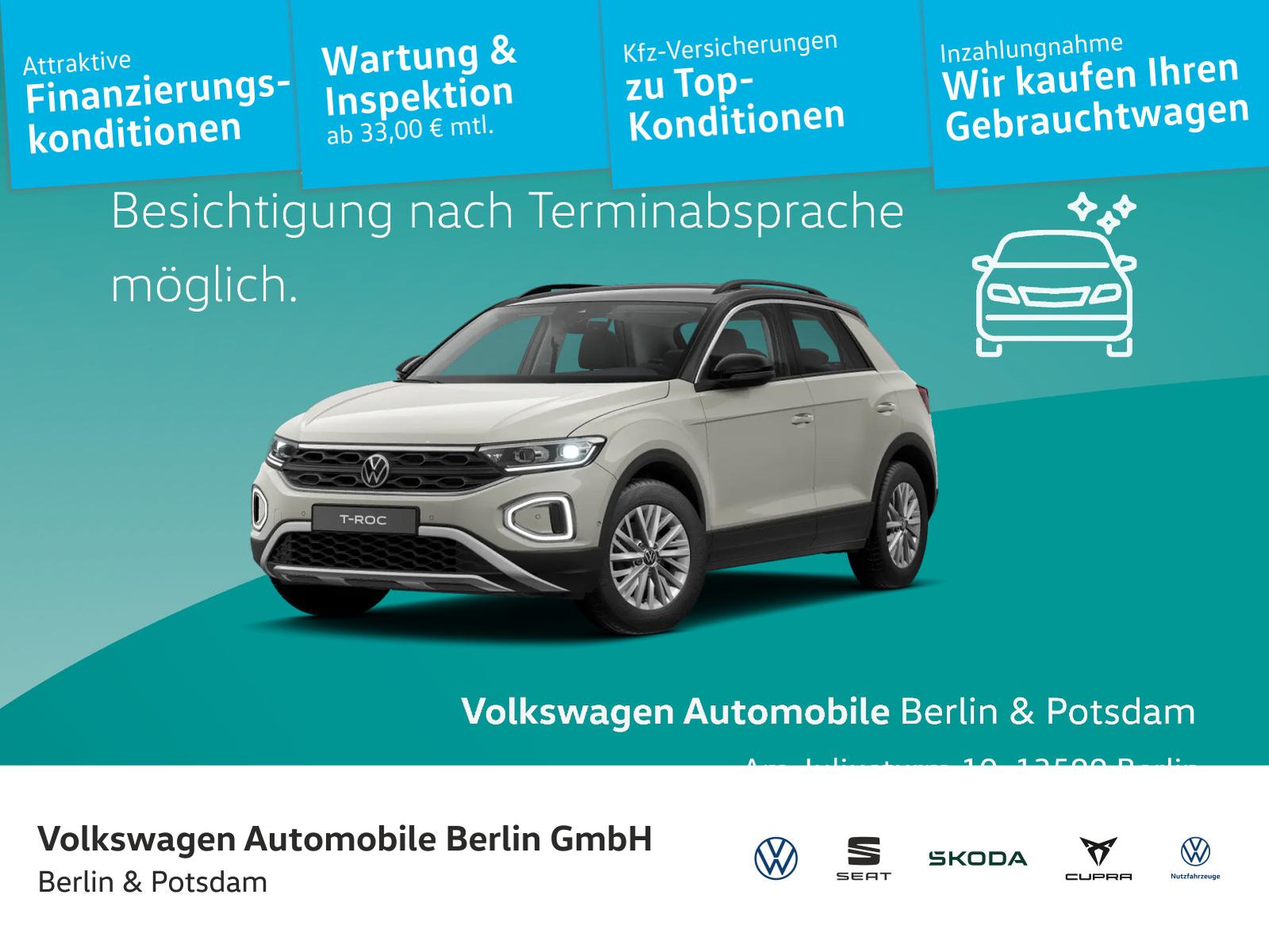 Volkswagen T-Roc 1.5 TSI Life DSG Navi LED ACC SHZ PDC