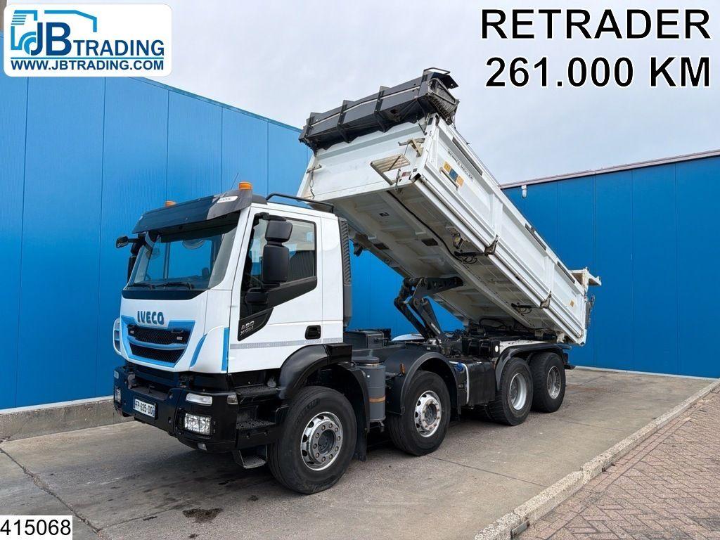 Iveco X-Way 480 8x4, Euro 6d, leaf spring suspension,