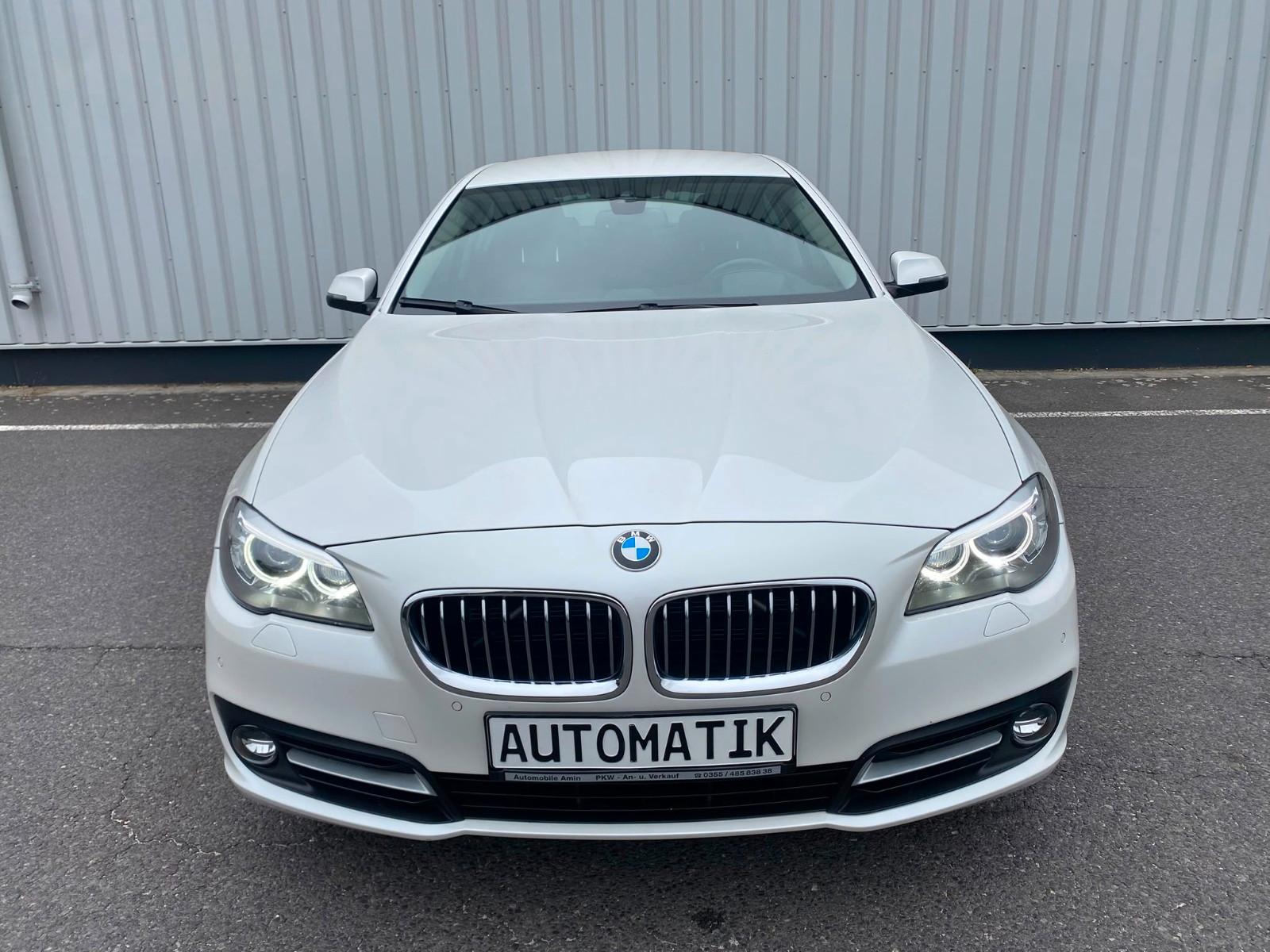 BMW 520 d Traumzustand Head up AHK Vollleder