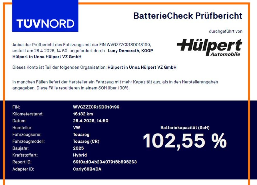 Volkswagen Touareg HYBRID R DYNAUDIO AHK CAM LM21 HD-MATRIX foto 4