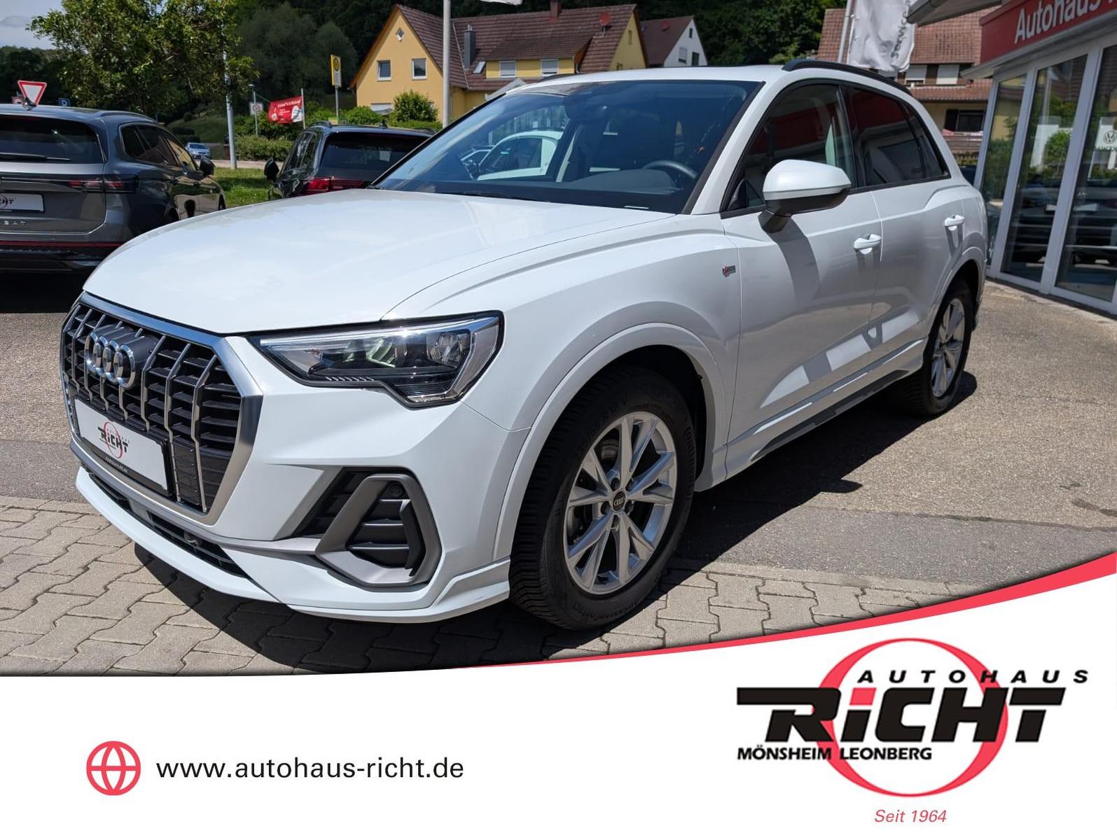 Audi Q3 35TFSI S-Line Kessy Pano SHZ LED PDC
