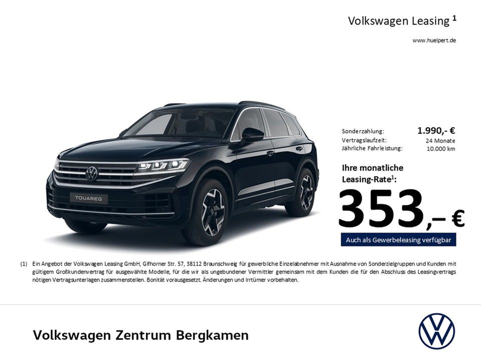 VW Touareg V6 TSI ELEGANCE PANO AHK 360CAM ACC LM19