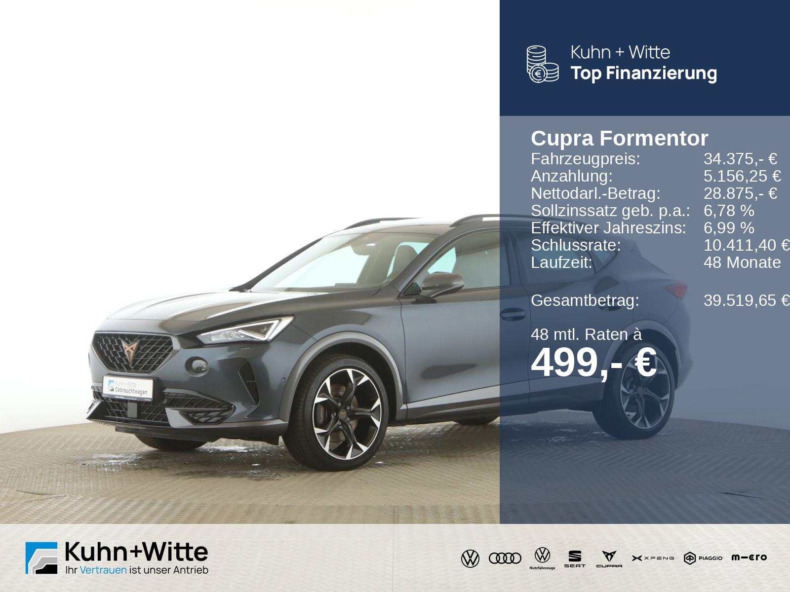Cupra Formentor 2.0 TSI 4Drive VZ AHK+LED+RFK+Navi