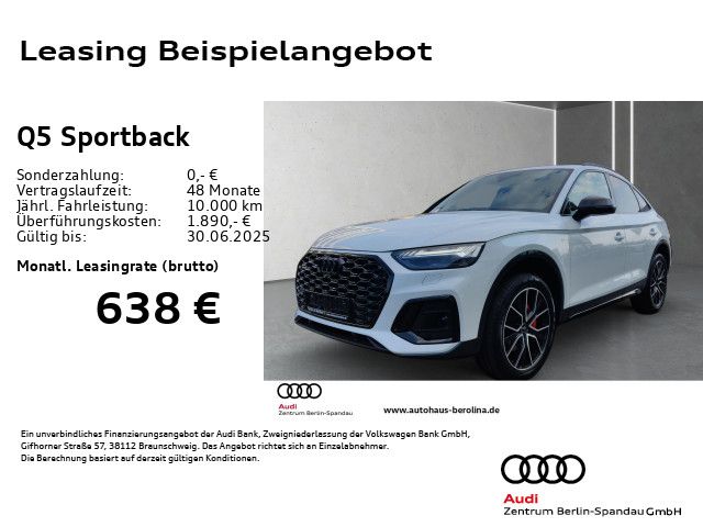 AUDI Q5 Sportback 40 TFSI qu. S line S tronic *NAV+*