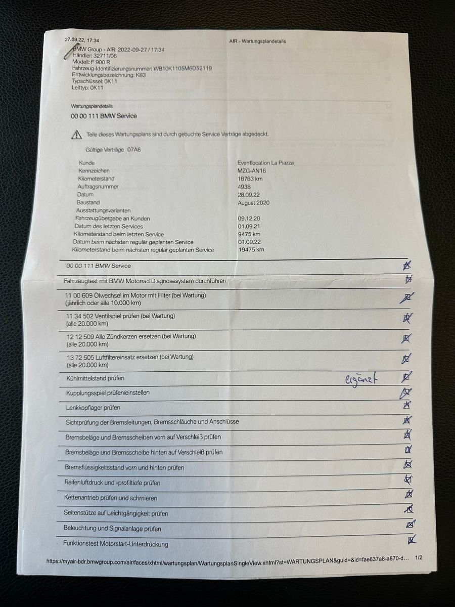 Fahrzeugabbildung BMW R1250 GS Adventure