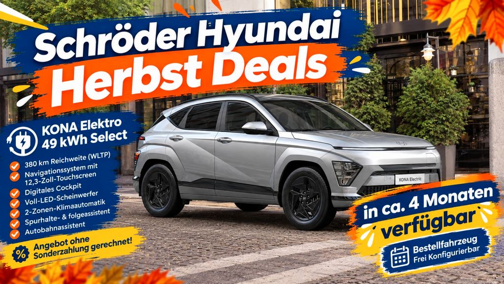 Hyundai KONA Elektro 49 kWh Select