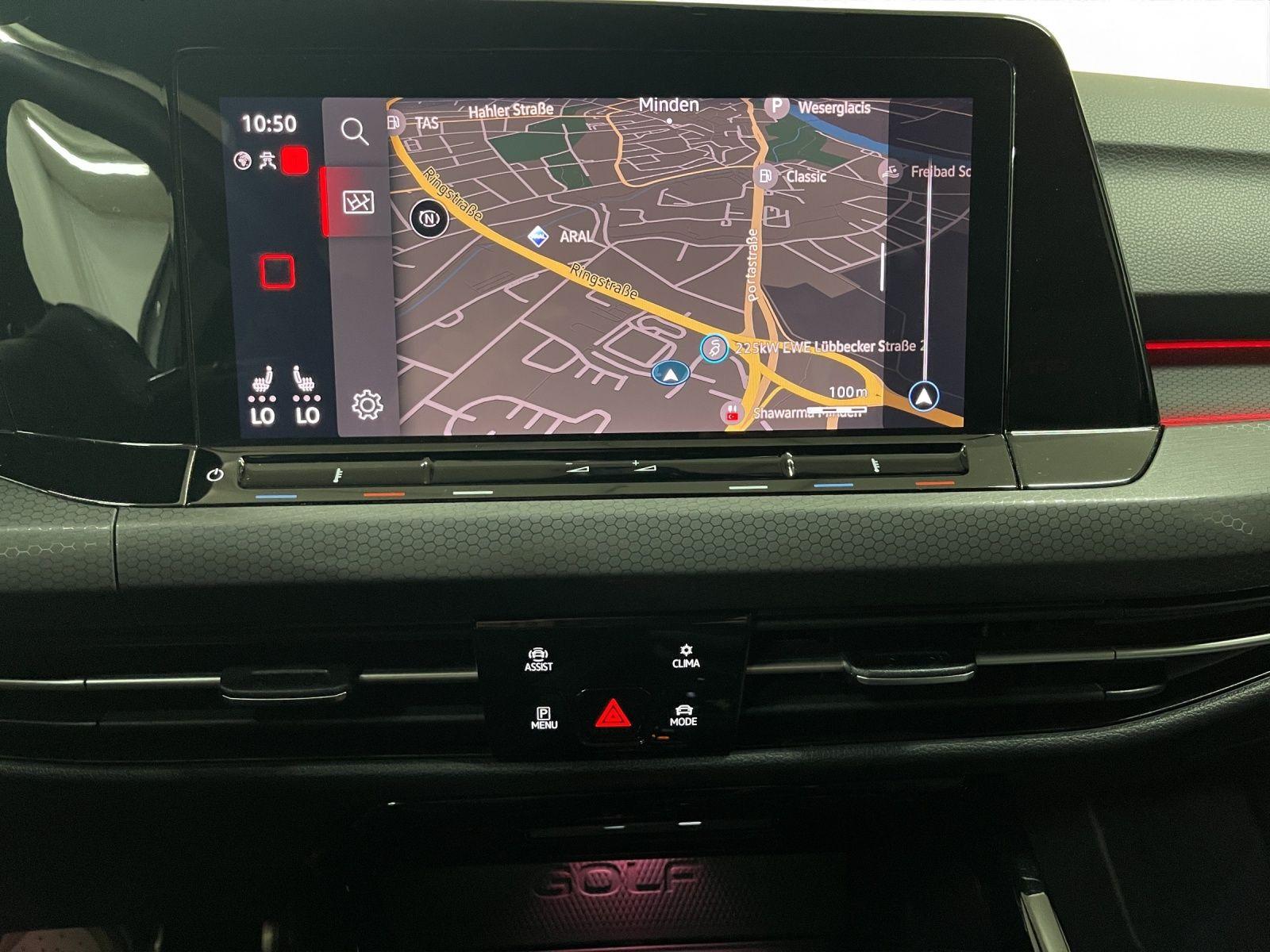 Volkswagen Golf VIII GTI AHK Matrix-LED LM 19" Navi RFK ACC, миниатюра 9