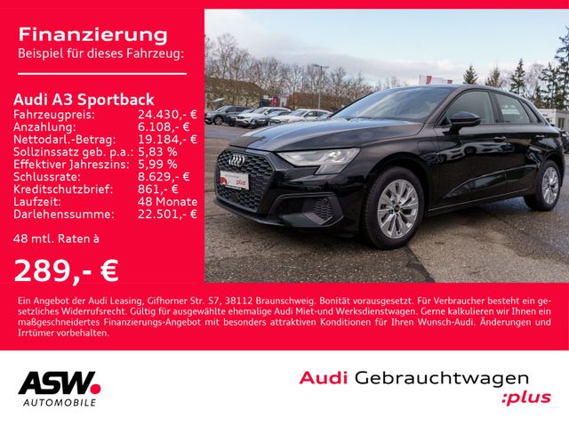 Audi A3 Sportback 40TFSI e Stroni LED Navi PDC v/h VC