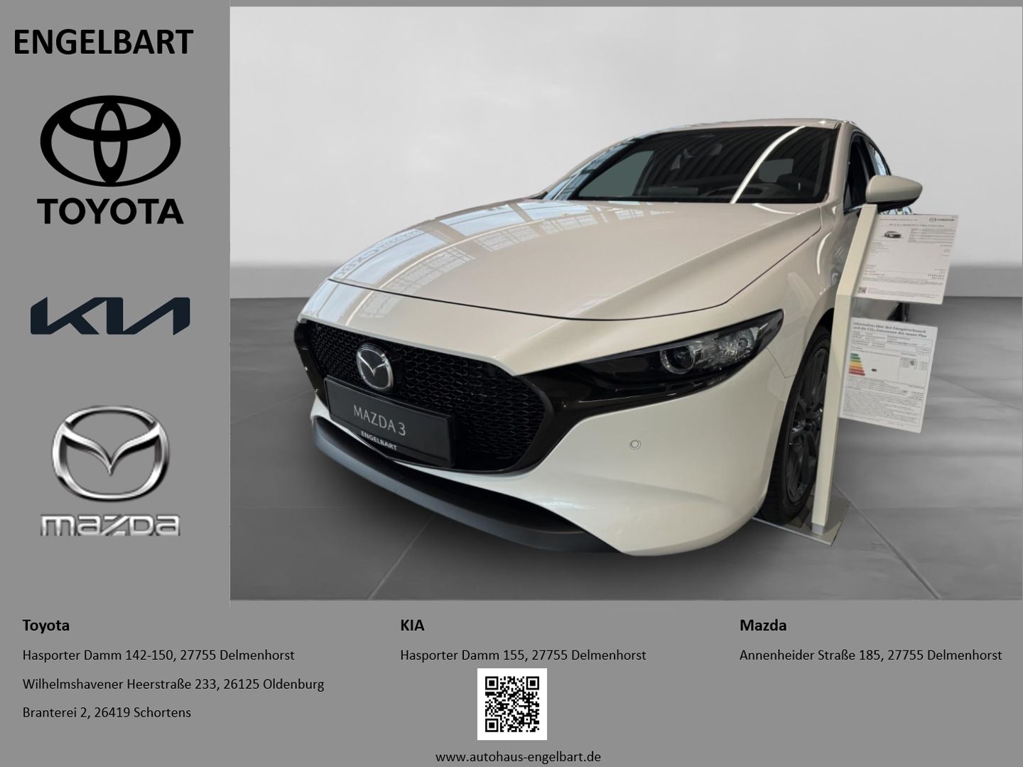 Mazda 3 Centre-Line HUD Navi LED ACC Apple CarPlay And