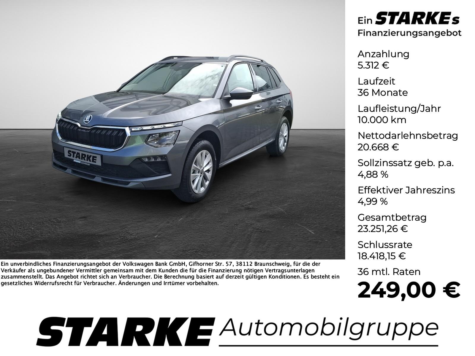 Volkswagen Kamiq  1.0 TSI DSG Selection  AHK LED PDC LM Tem