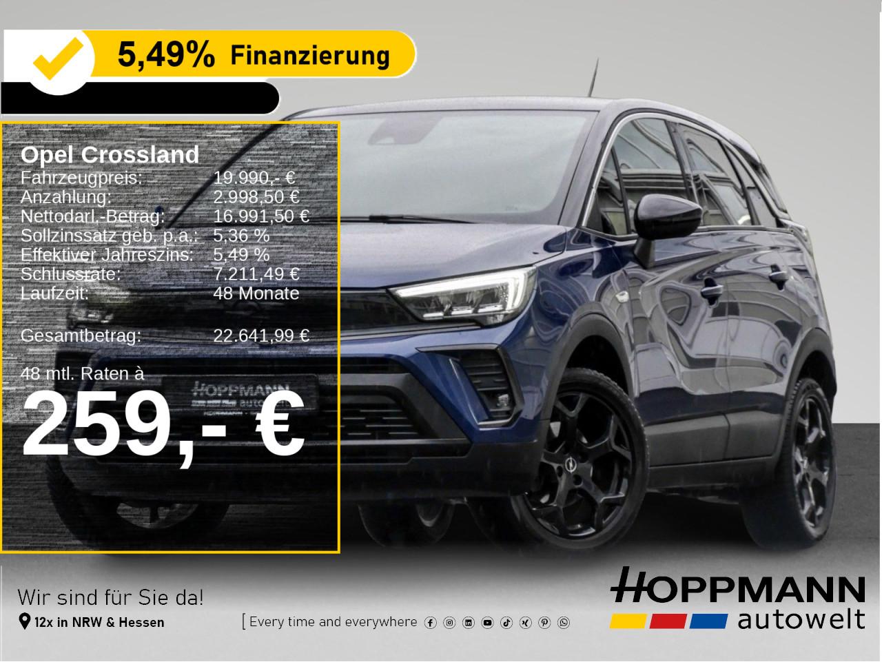 Opel Crossland GS Line*Kamera*PDC*SHZ*LHZ*LED*