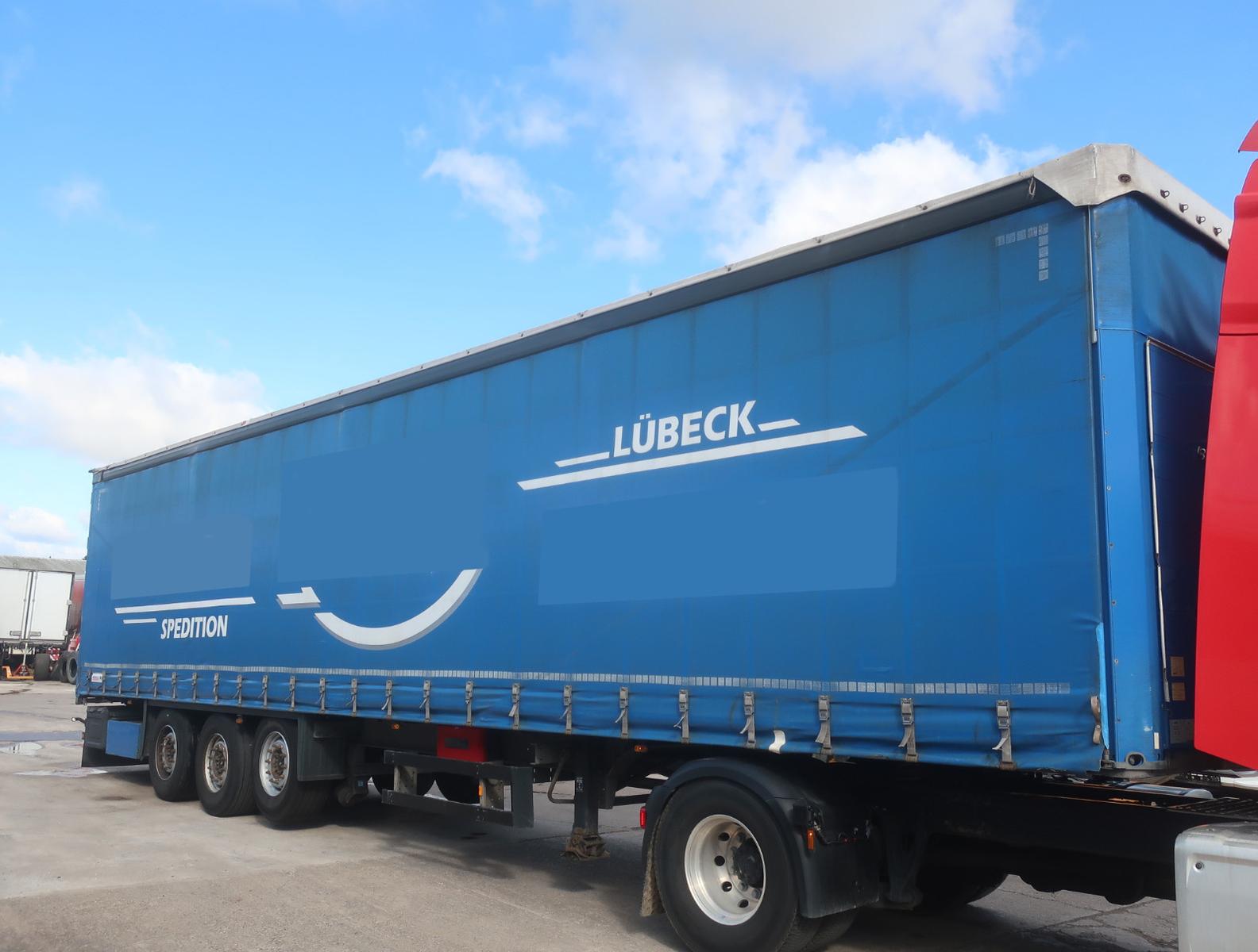 Schmitz Cargobull ca 92 m3 Schiebeplane Liftachse Code XL