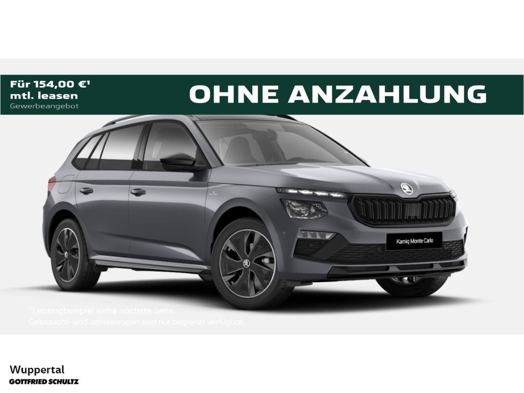 Skoda Kamiq MONTE CARLO 1 5 TSI DSG AHK RK PANO