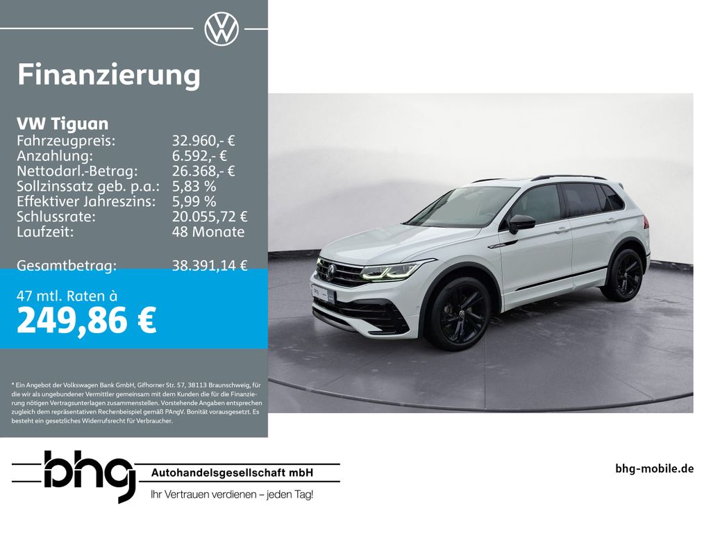 Tiguan R-Line 2,0 TSI OPF 4M DSG