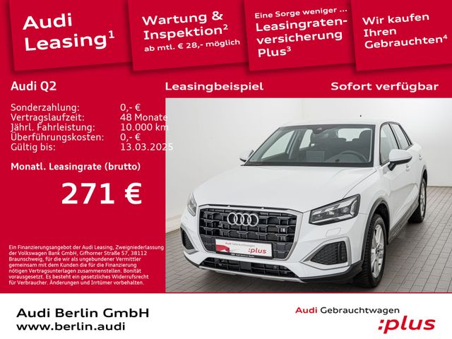 Audi Q2 Advanced 35 TFSI S tr. NAVI DAB AHZV