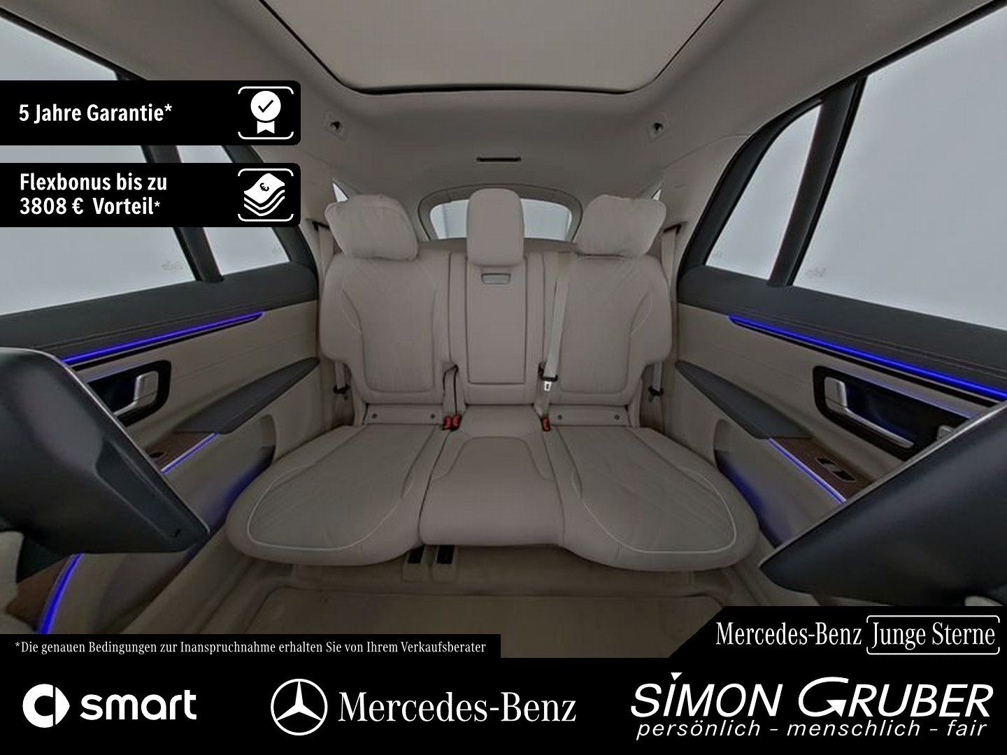 Fahrzeugabbildung Mercedes-Benz EQS 580 4M SUV AMG Line Business Class AHK