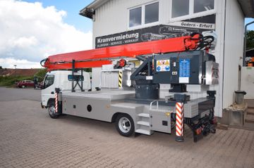Mitsubishi Fuso AMAK 65E -  Vollelektrisch im Kranbetrieb