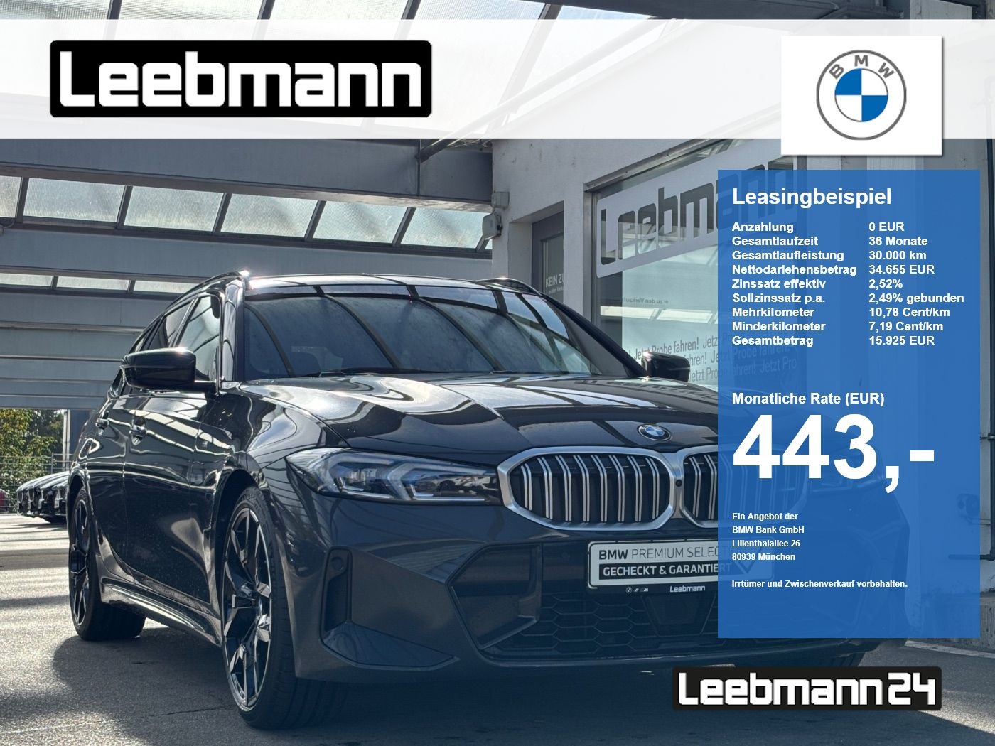BMW 320d Touring M-Sport HUD 1,49% foto 1