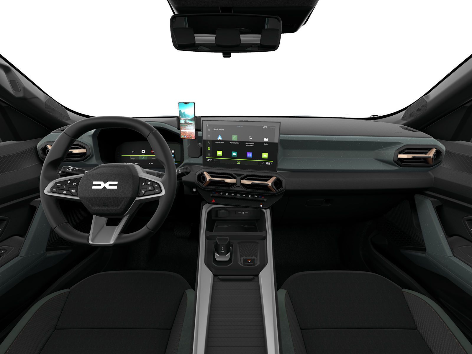 Fahrzeugabbildung Dacia Bigster Extreme HYBRID 155 el. Heckkl. Cityp.