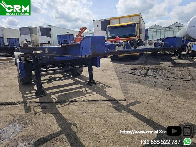 Krone 2 axle | container chassis | steel suspension | 