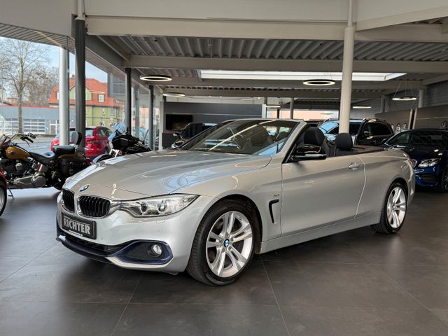 BMW 420i Cabrio Sport Line/SHZ/NAVI/Leder/Memo/Bi-Xe