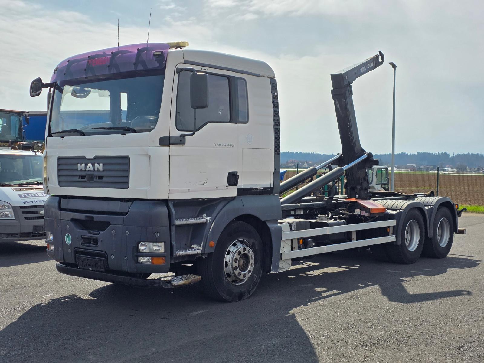 MAN TGA 26.430 BL Euro 4 Analog Tacho Palfinger