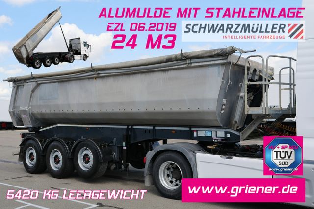 Schwarzmüller K serie /ALUMULDE + stahleinlage 24m³ 5420 KG