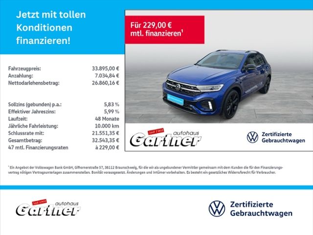 T-Roc R-LINE 1.5 TSI DSG IQ DRIVE PANO NAVI MATR