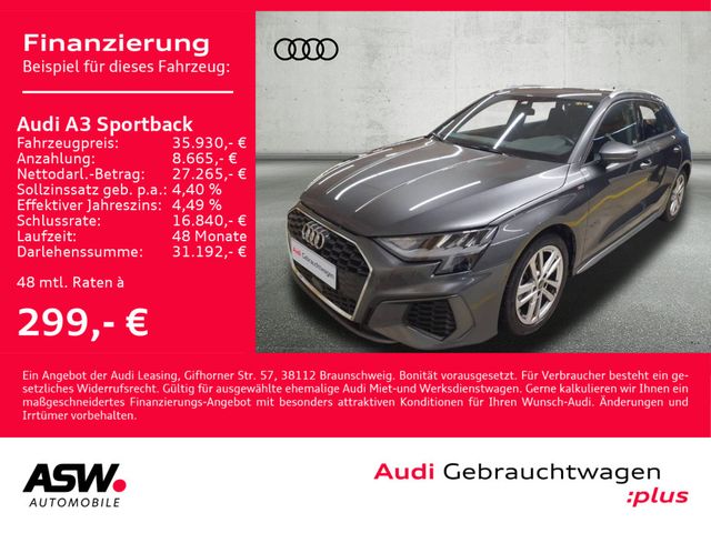 Audi A3 Sportback Sline 35TDI Stroni Navi LED AHK RFK