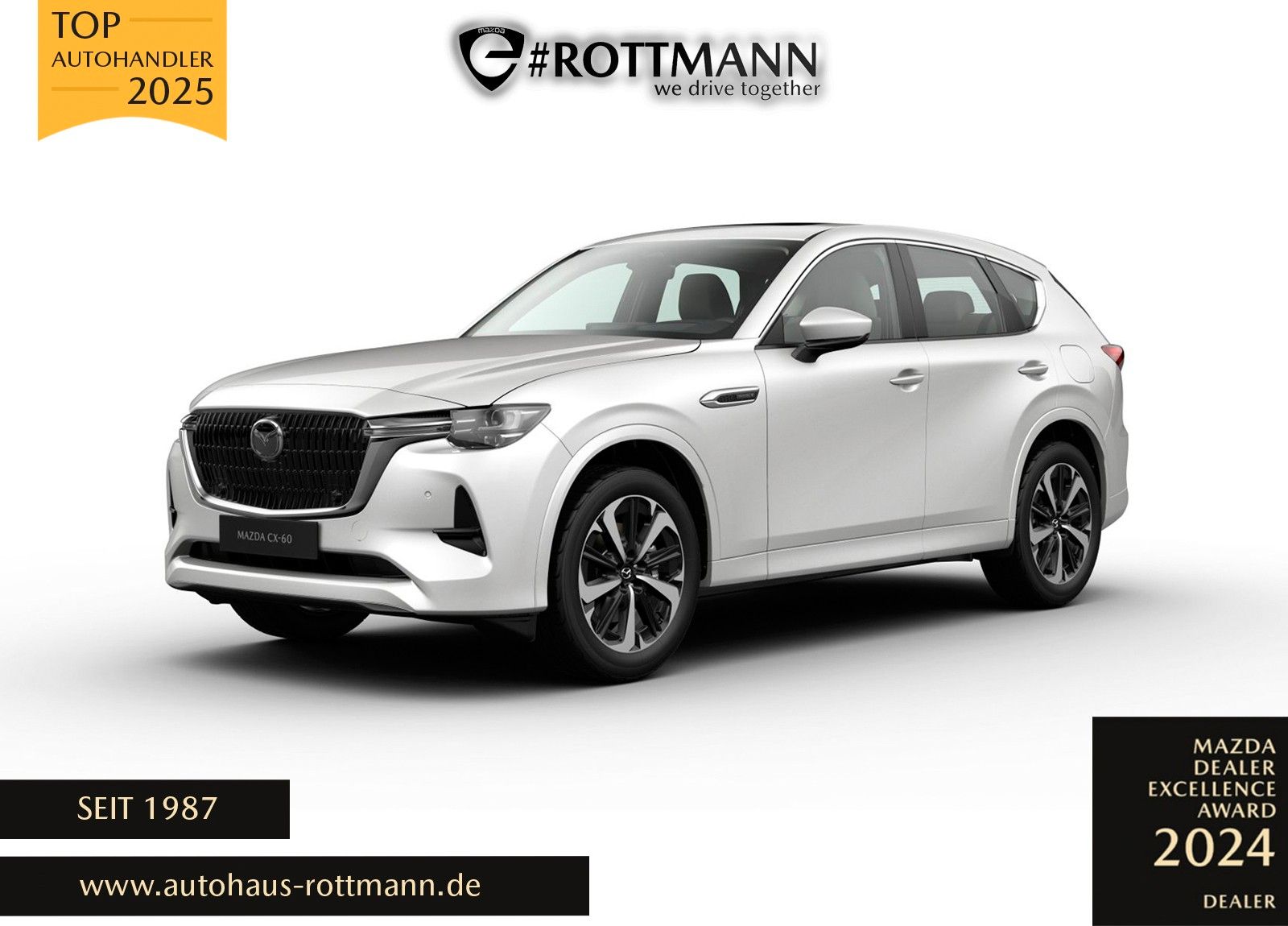 Mazda CX-60 eSKYACTIV D 200ps Aut. Takumi Leder-W