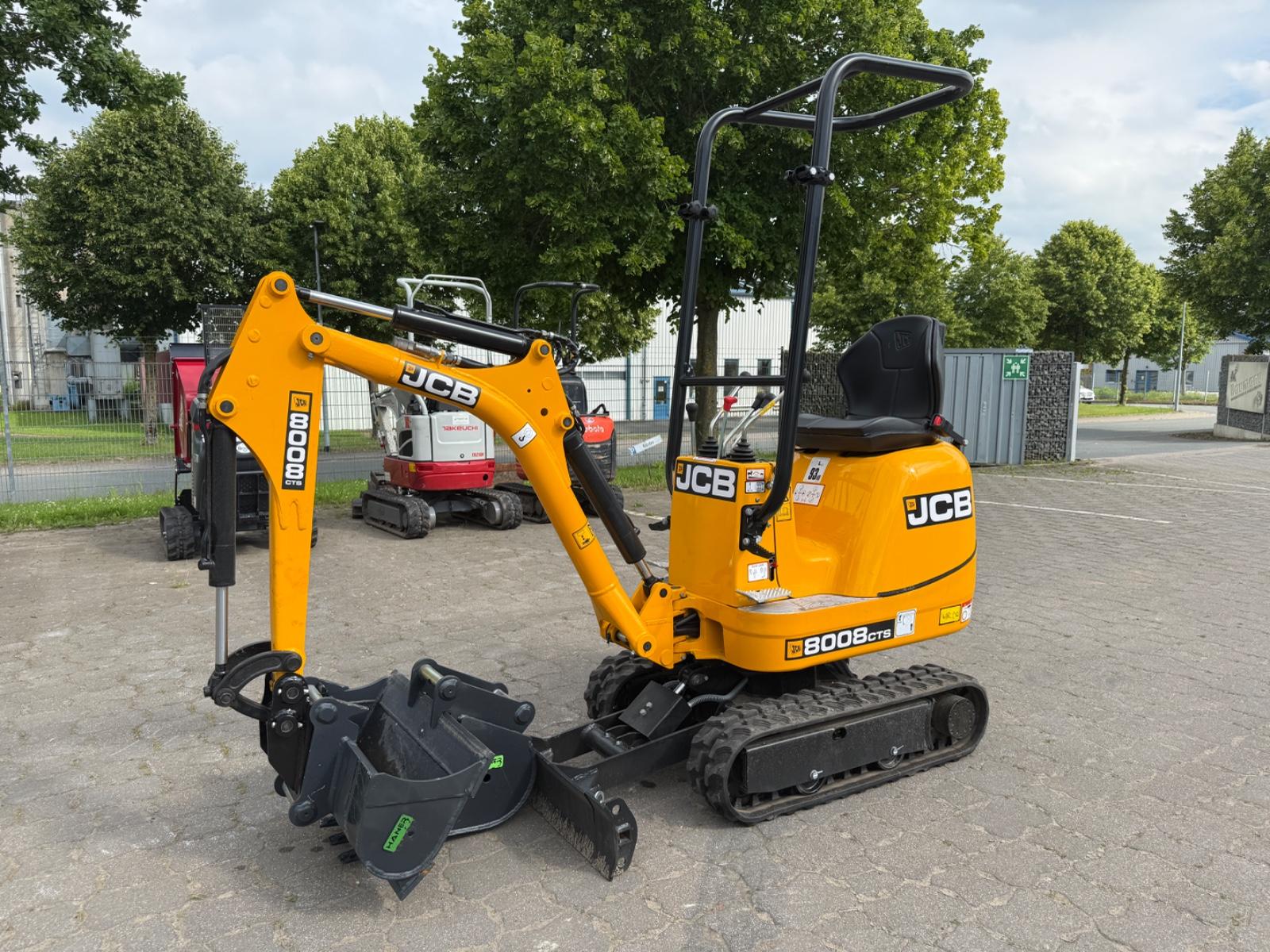 JCB 8008 CTS, Neugerät, Bj 26, MS01, TL, GL