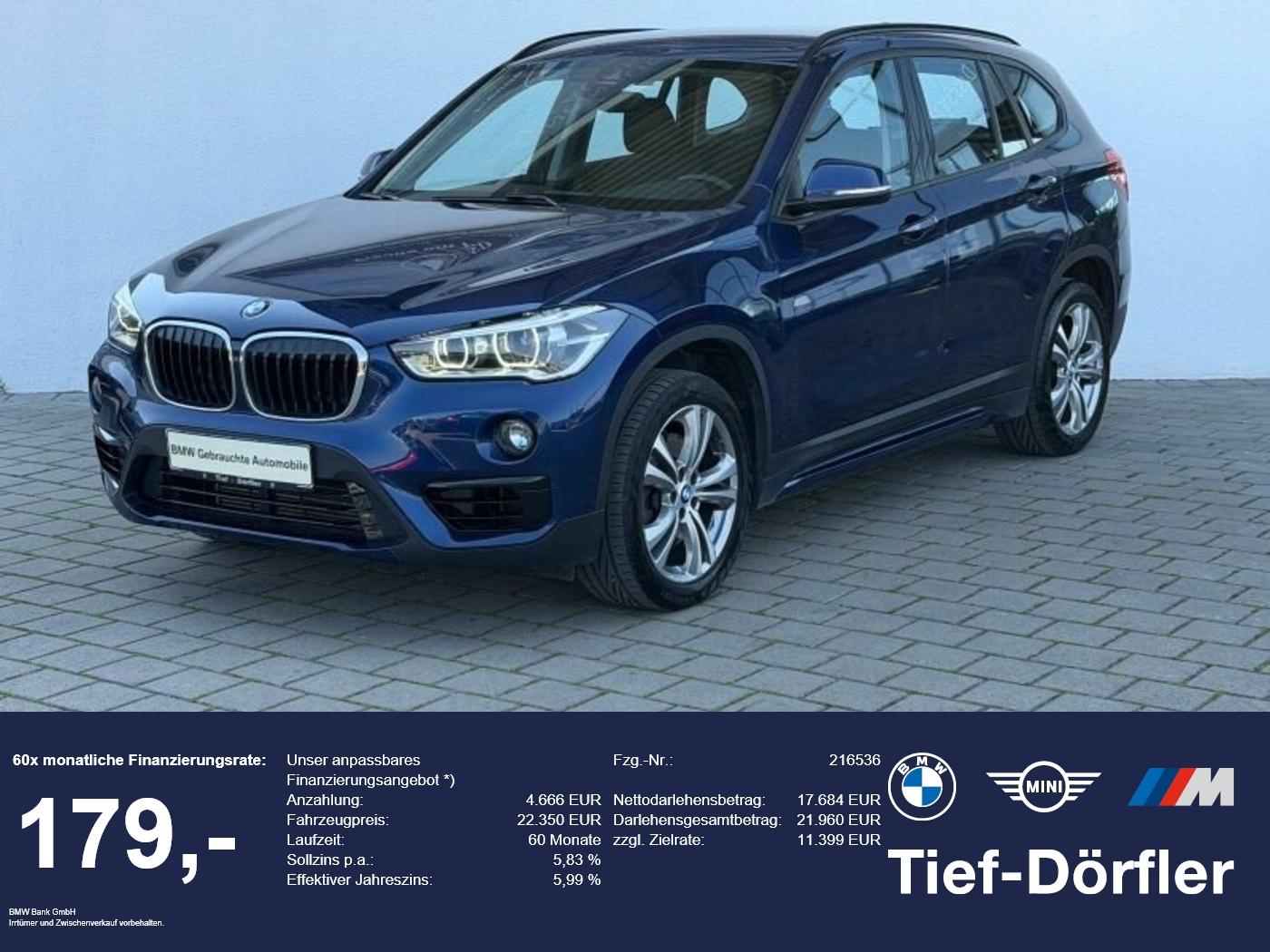 BMW X1 xDrive20i Sport LED+/AHK/PDC/Klima/Automatik