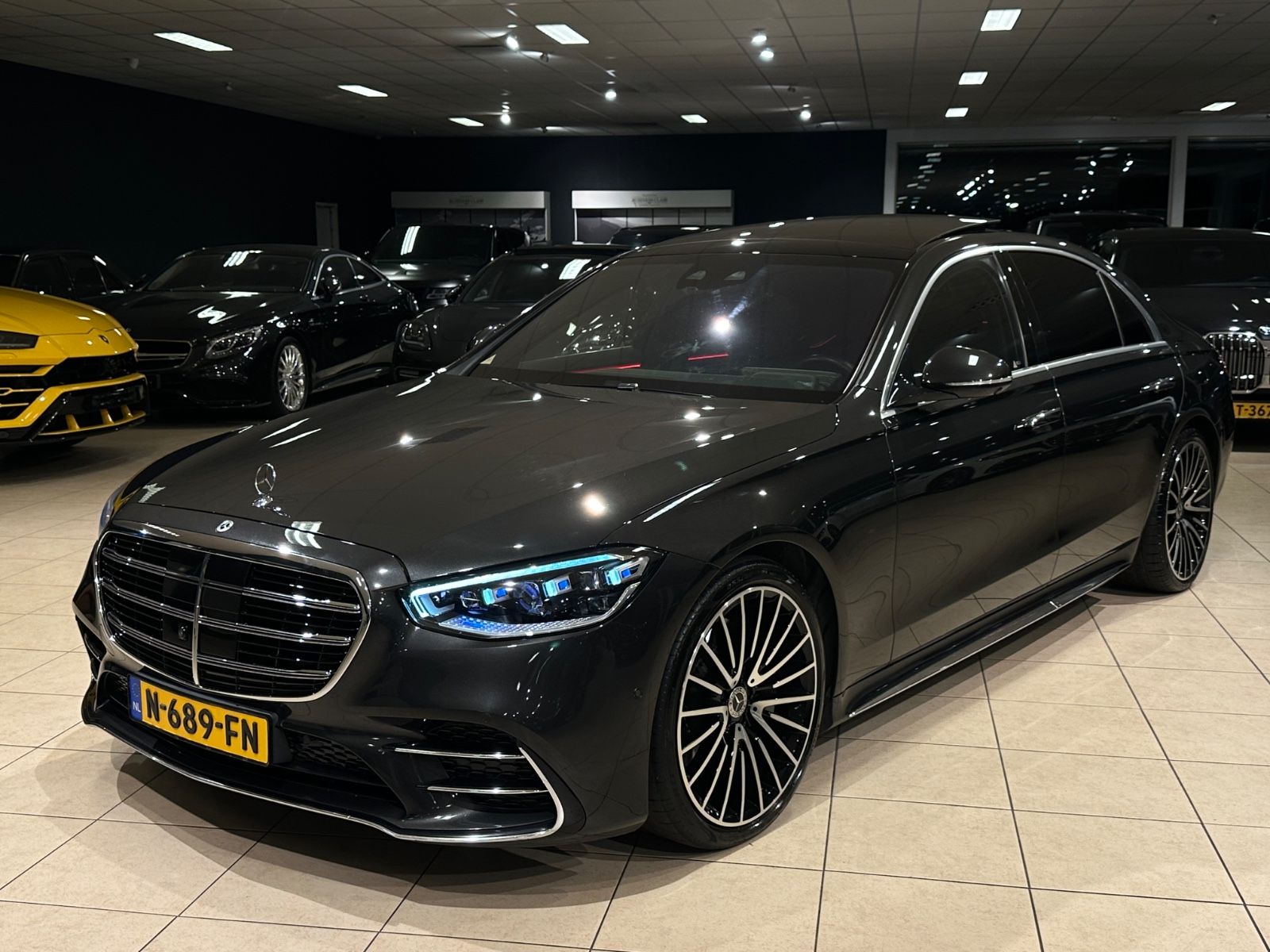 Mercedes-Benz S580 e LANG AMG/4D-BURMESTER/MASSAGE/HUD/1-HAND! imagem 2