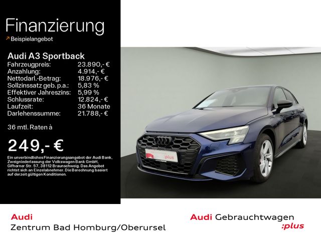 Audi A3 Sportback 45 TFSI e S line*Navi*LED*Alu*AHK*P