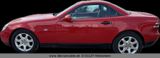 Mercedes-Benz SLK 200 ROT 1.HAND - Mercedes-Benz SLK 200: Rot