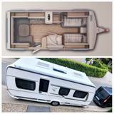 Fendt Bianco Selec.515 SG LifeStyle Klima, TV, Mover  - Wohnwagen Lifestyle