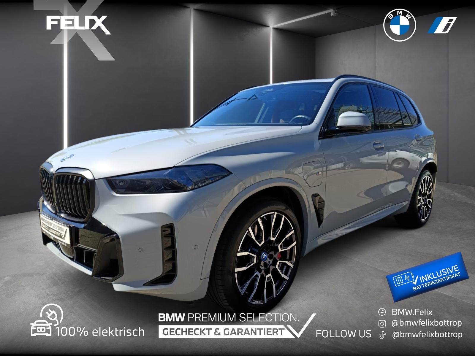 BMW X5 xDrive50e M SPORTPAKET PRO+ICONIC GLOW+21″ALU
