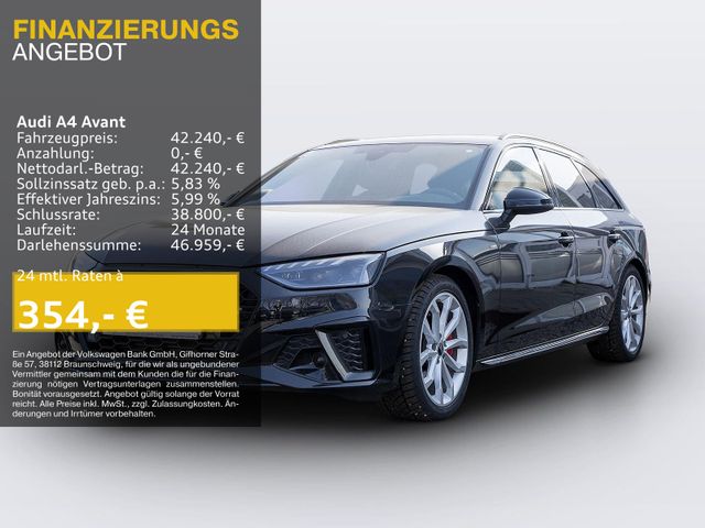 Audi A4 Avant 40 TFSI Q 2 x S LINE LM19 KAMERA NAVI+