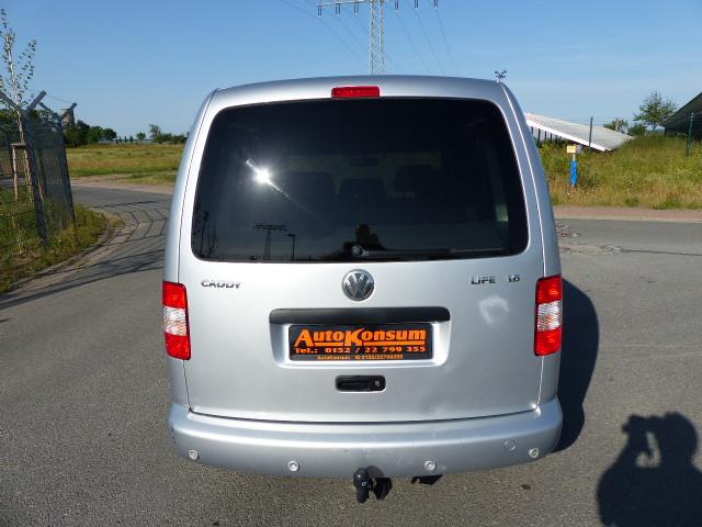 Volkswagen Caddy 2010 — engine 1.595 cm³, 102 HP (75kW)