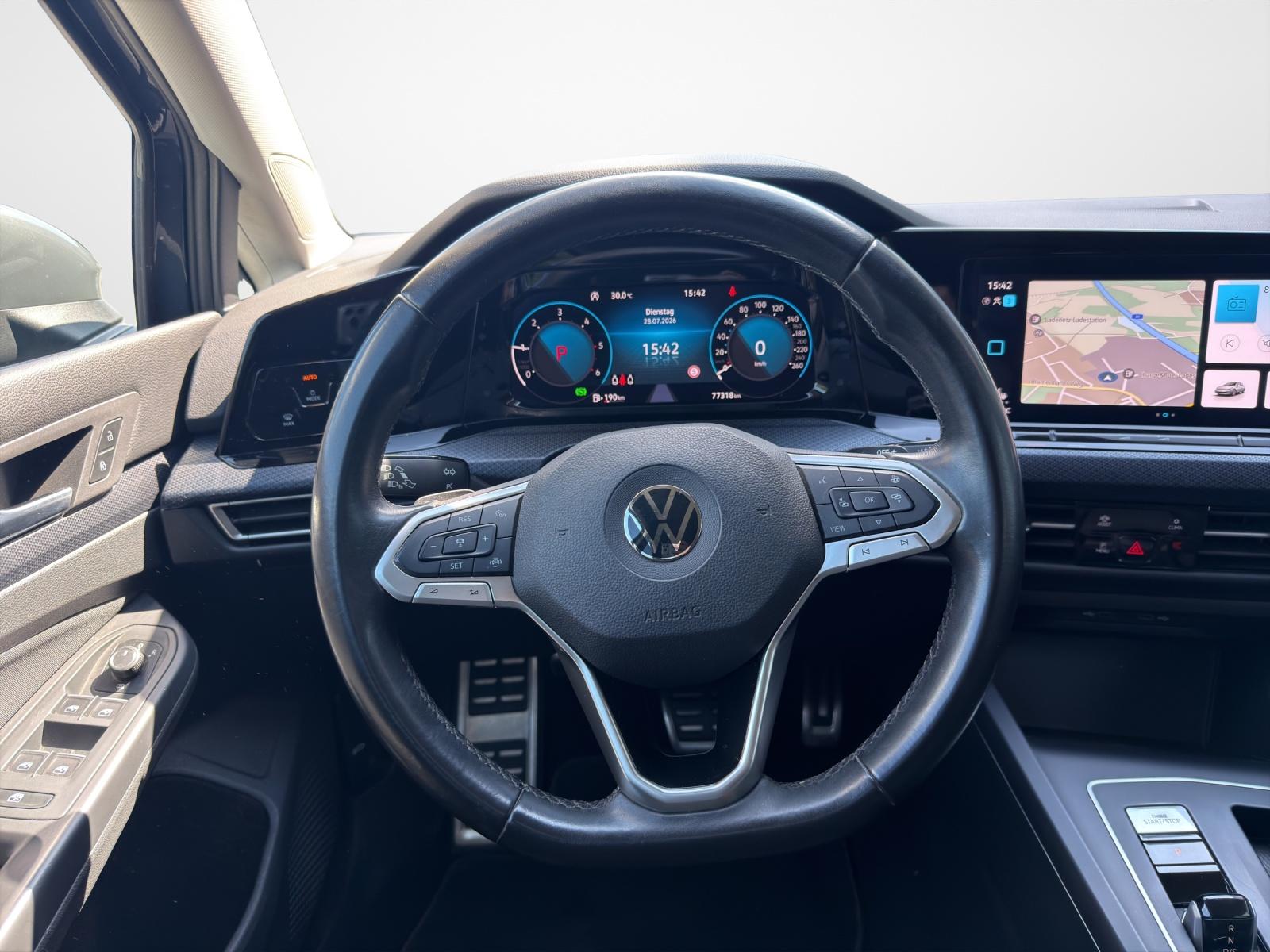 Volkswagen Golf 2.0 TDI DSG United AHK Navi LED PDC LM Tem, миниатюра 9