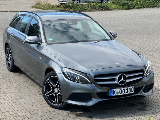 Mercedes-Benz C 200 d T Autom.-Navi-LED-AHK-SHZ-AMG Felgen