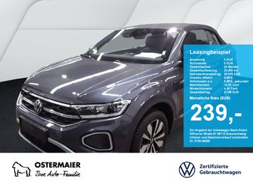 Volkswagen Leasingangebot: Volkswagen T-Roc Cabriolet GOAL 1.0TSI 116PS ACC.KAMERA.NAV